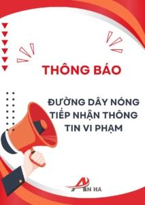 Thông báo đường dây nóng tiếp nhận vi phạm
