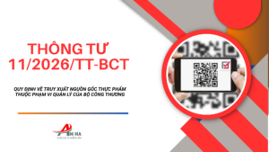 Truy xuất nguồn gốc thực phẩm theo Thông tư 11