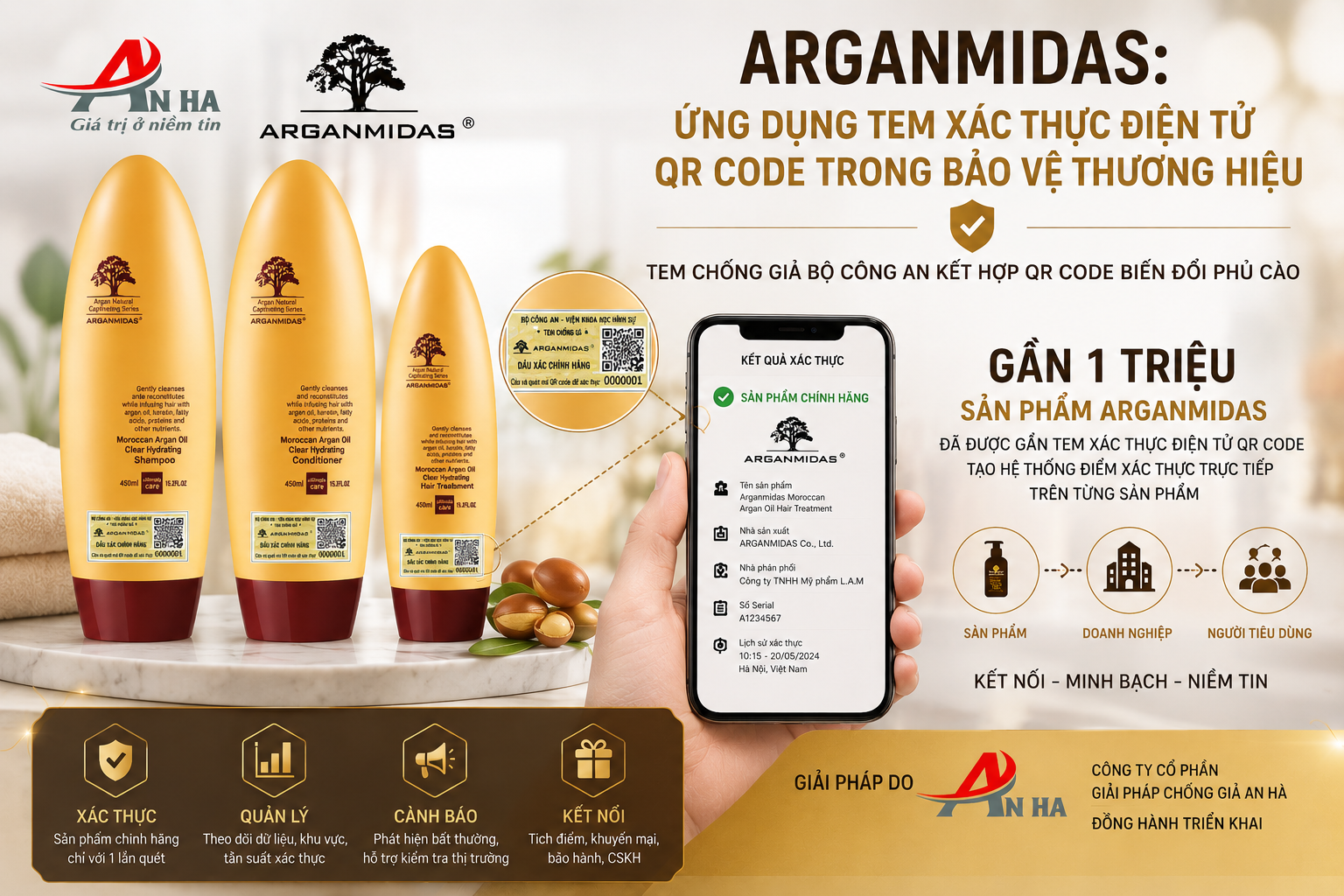 Đơn vị phân phối tại Việt Nam: Công ty TNHH Mỹ phẩm L.A.M